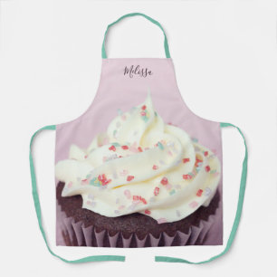 Sprinkles Cupcake Pink Personalised Apron