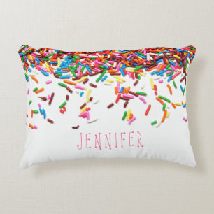 Sprinkles Custom Pillow