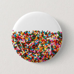 Sprinkles-Filled Button