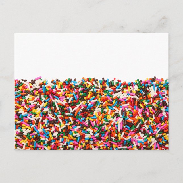 Sprinkles-Filled Postcard (Front)