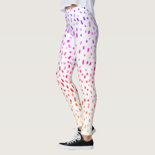 "SPRINKLES!" Fun Colourful Yoga Pants Leggings