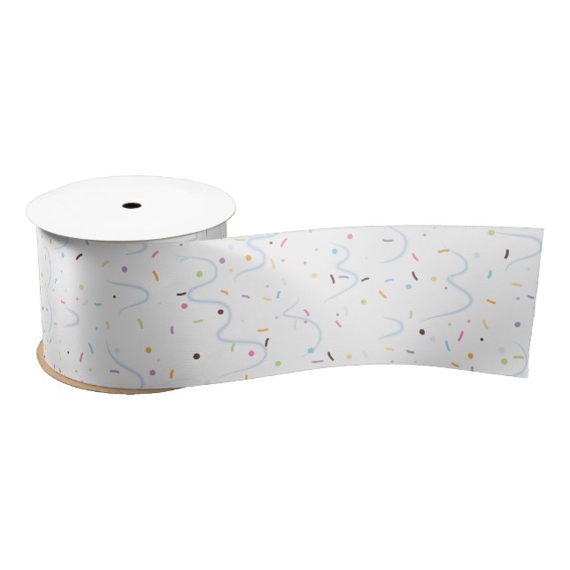 Sprinkles Ice Cream Satin Ribbon (Spool)
