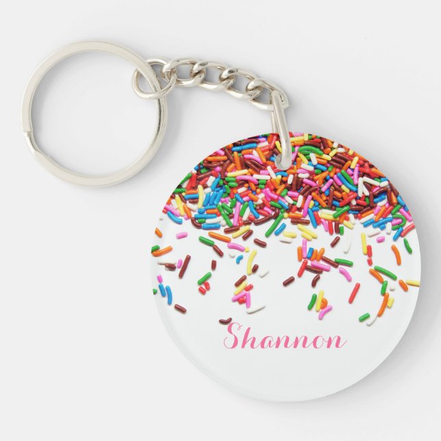 Sprinkles Keychain (Front)