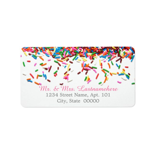 Sprinkles Labels (Front)