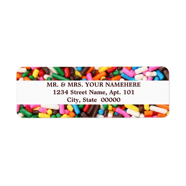 Sprinkles Labels (Front)