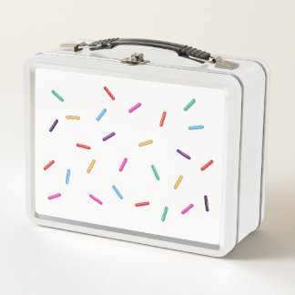 Sprinkles Metal Lunch Box