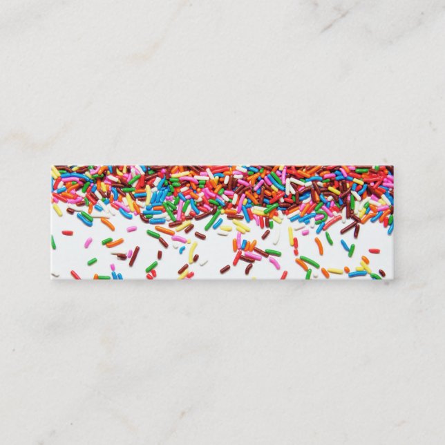 Sprinkles Mini Business Card (Front)