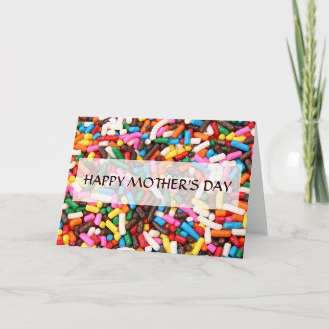 Sprinkles Mother's Day Card (Front)