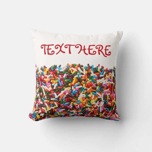 Sprinkles Pillow (Front)