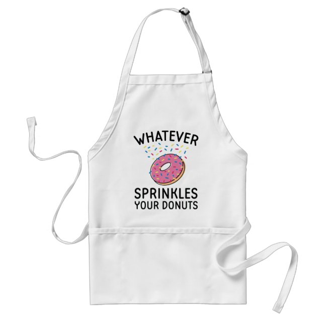 Sprinkles Your Doughnuts Standard Apron (Front)