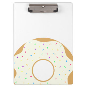 Sprinkly Doughnut Clipboard