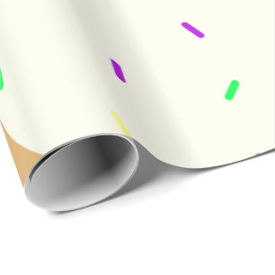Sprinkly Doughnut Wrapping Paper