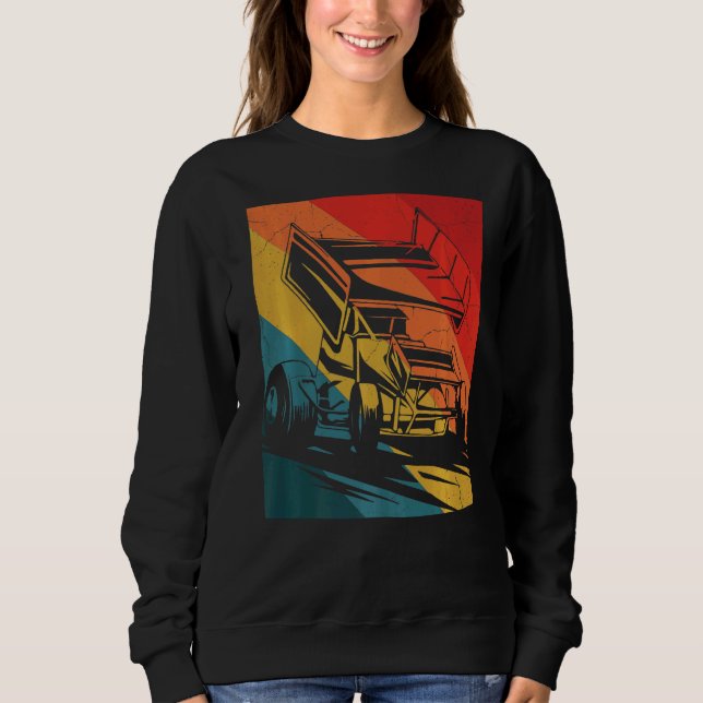 Sprint Car  5 Sweatshirt (Front)