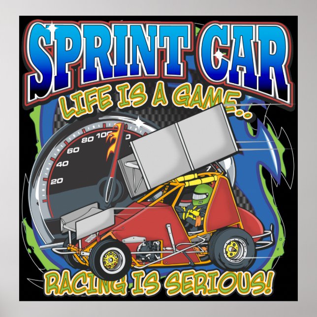 Sprint Car Life Poster (Front)