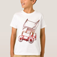 Sprint Car Skewed/Sunset