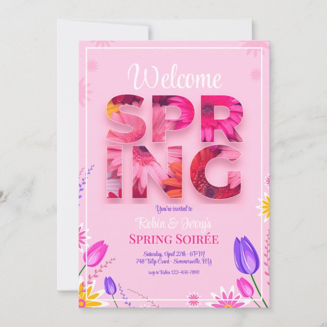 Sprint is Here Invitation (Front)