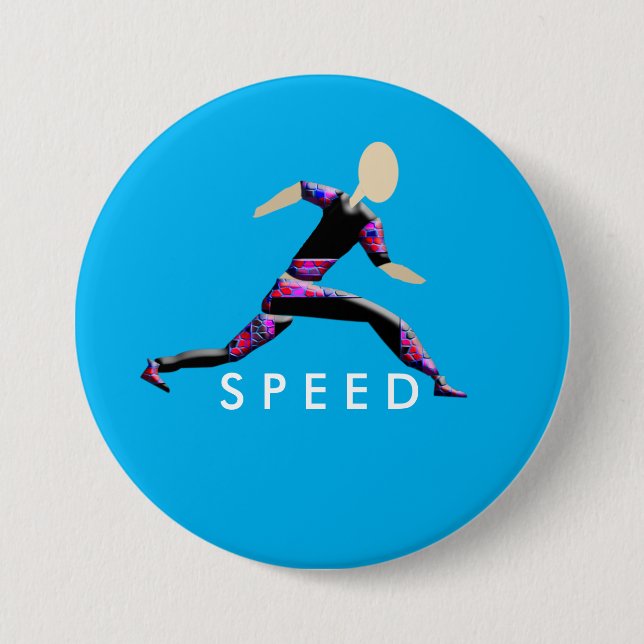 Sprint Runner Button (Front)