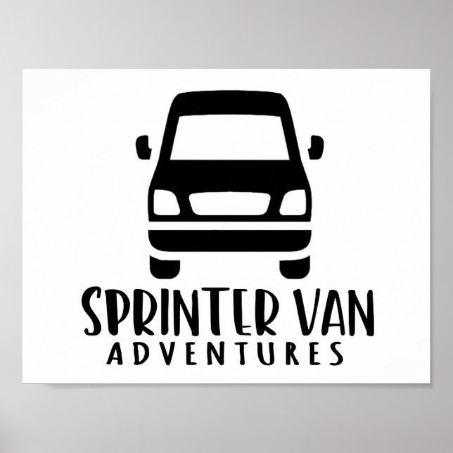 Sprinter Van Adventure Poster (Front)