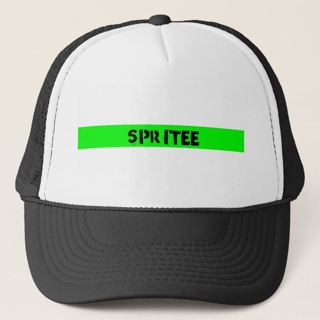 Spritees hat! #2 trucker hat (Front)