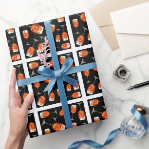 Spritz pattern wrapping paper
