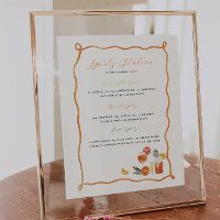 Spritz Station | Sweet Citrus Drink Wedding Bar