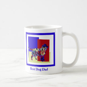 Sprocker Spaniel Dog Silhouette TRBY Father’s Day Coffee Mug
