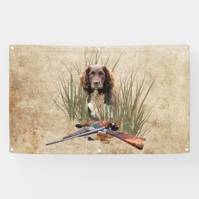 Sprocker Spaniel Teapot Gift Box Ceramic Tile Glas Banner (Horizontal)