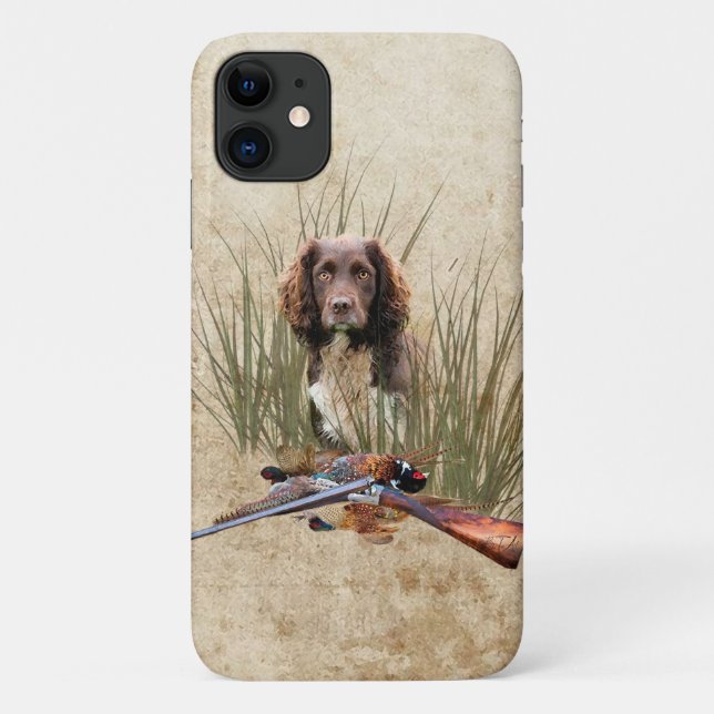 Sprocker Spaniel Teapot Gift Box Ceramic Tile Glas Case-Mate iPhone Case (Back)