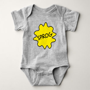 Sprog, British Slang Baby Babygrow Baby Bodysuit