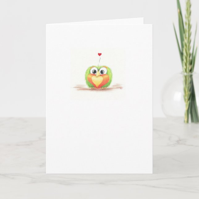 Sprout Love greeting card - Blank (Front)