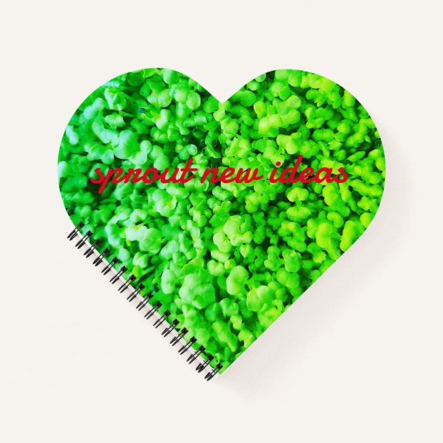 sprout new ideas notepad notebook (Front)