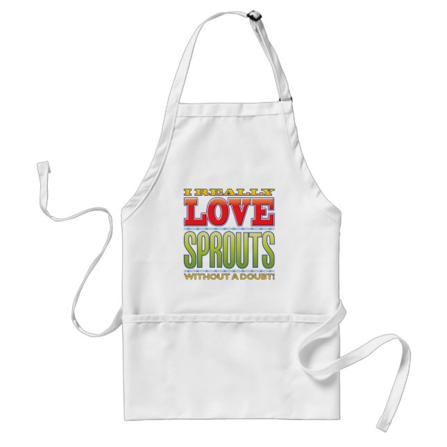 Sprouts Love Standard Apron (Front)