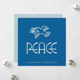 Spruce Dove of Peace Holiday Card