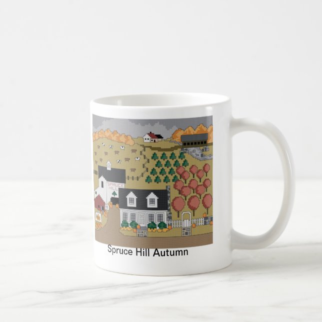 Spruce Hill Autumn Coffee Mug (Right)