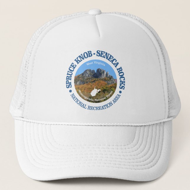 Spruce Knob - Seneca Rocks NRA Trucker Hat (Front)