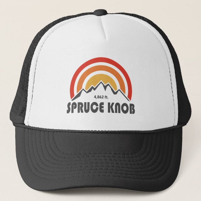 Spruce Knob Trucker Hat (Front)