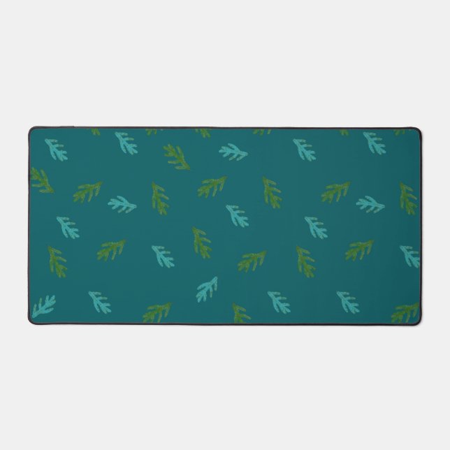 Spruce Twigs - Scent of a forest   Desk Mat (Front)