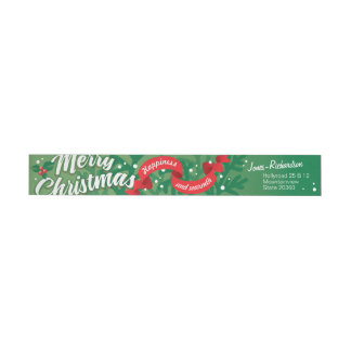 Spruce Wrap Around Label