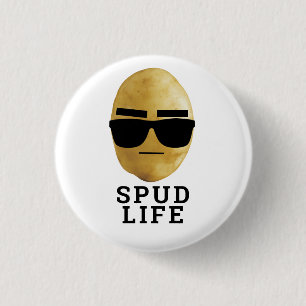 Spud Life 3 Cm Round Badge