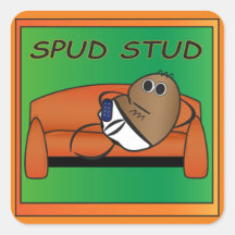 Spud Stud Sticker