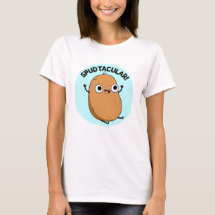 Spudtacular Funny Potato Pun T-Shirt