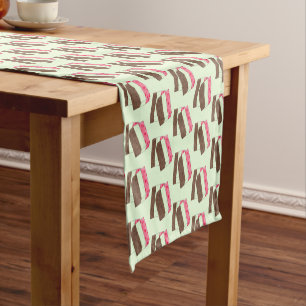 Spumoni Italian Gelato Ice Cream Dessert Spumone Short Table Runner