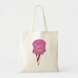 Spun Sugar Pink Cotton Candy Fair Food Tote