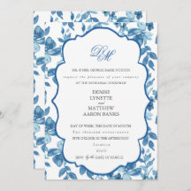 Spun Sugar & Skydiver Blue Wedding Rehearsal