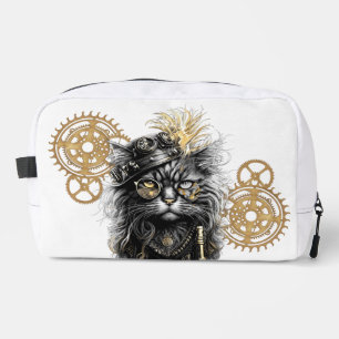 Spunky Paws The Funky Steampunk Cat Dopp Kit