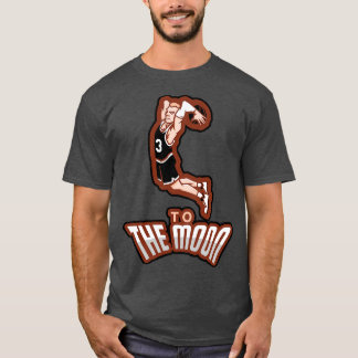 Spurs Basketball to the moon T-Shirt
