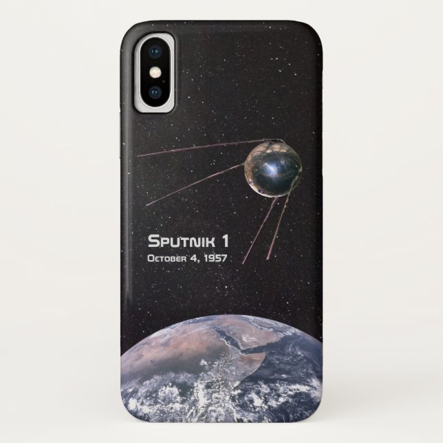 Sputnik 1 Earth Satellite Case-Mate iPhone Case (Back)
