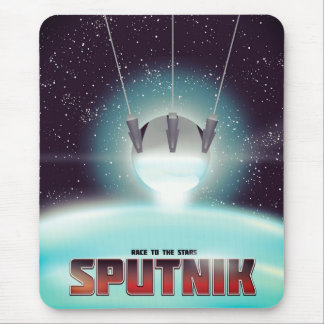 Sputnik "race to the Stars" Mouse Pad