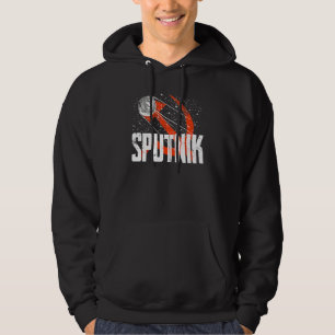 Sputnik Satellite Spacecraft Soviet Union Space Sp Hoodie