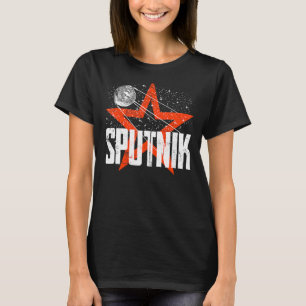 Sputnik Satellite Spacecraft Soviet Union Space Sp T-Shirt